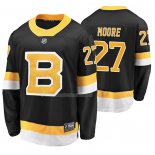 Maglia Hockey Boston Bruins John Moore Alternato Premier Breakaway Nero
