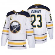Maglia Hockey Buffalo Sabres Sam Reinhart 2018 New Season Team Road Bianco
