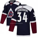 Maglia Hockey Colorado Avalanche Carl Soderberg Alternato Autentico Blu