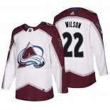 Maglia Hockey Colorado Avalanche Colin Wilson 2018 Bianco