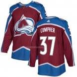 Maglia Hockey Colorado Avalanche J. T. Compher Home Autentico Rosso