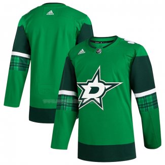 Maglia Hockey Dallas Stars 2023 St. Patrick's Day Autentico Verde