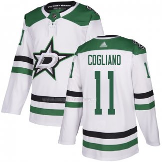 Maglia Hockey Dallas Stars Andrew Cogliano Road Autentico Bianco