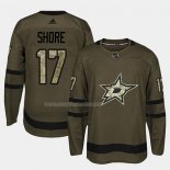 Maglia Hockey Dallas Stars Devin Shore 2018 Salute To Service Verde Militare