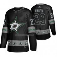 Maglia Hockey Dallas Stars Esa Lindell Breakaway Nero