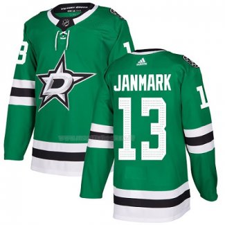 Maglia Hockey Dallas Stars Mattias Janmark Home Autentico Verde