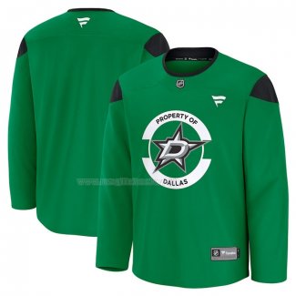Maglia Hockey Dallas Stars Practice Verde
