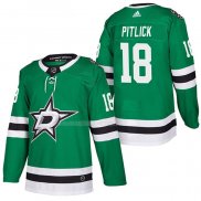 Maglia Hockey Dallas Stars Tyler Pitlick Autentico Home 2018 Verde