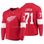 Maglia Hockey Detroit Red Wings Dylan Larkin Platinum Rosso