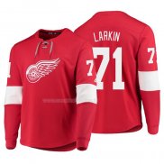 Maglia Hockey Detroit Red Wings Dylan Larkin Platinum Rosso