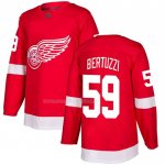 Maglia Hockey Detroit Red Wings Tyler Bertuzzi Home Autentico Rosso