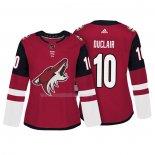 Maglia Hockey Donna Arizona Coyotes Anthony Duclair Autentico Giocatore Rosso