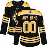 Maglia Hockey Donna Boston Bruins Personalizzate Home Nero