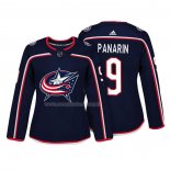 Maglia Hockey Donna Columbus Blue Jackets Artemi Panarin Autentico Giocatore Blu