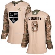 Maglia Hockey Donna Los Angeles Kings Drew Doughty Autentico 2017 Veterans Day Camuffamento