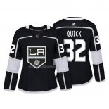 Maglia Hockey Donna Los Angeles Kings Jonathan Quick Autentico Giocatore Nero