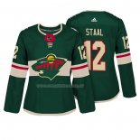 Maglia Hockey Donna Minnesota Wild Eric Staal Autentico Giocatore Verde