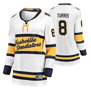 Maglia Hockey Donna Nashville Predators Kyle Turris Breakaway Giocatore 2020 Winter Classic Bianco