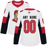 Maglia Hockey Donna Ottawa Senators Personalizzate Away Bianco