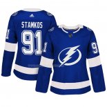 Maglia Hockey Donna Tampa Bay Lightning Steven Stamkos Autentico Giocatore Blu
