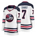 Maglia Hockey Donna Winnipeg Jets Ben Chiarot Heritage Breakaway Bianco