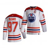 Maglia Hockey Edmonton Oilers Mcdavid Bianco