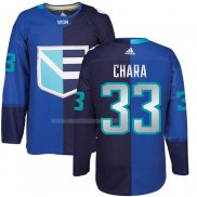 Maglia Hockey Europa Europe Zdeno Chara Premier 2016 World Cup Blu