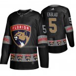 Maglia Hockey Florida Panthers Aaron Ekblad Breakaway Nero