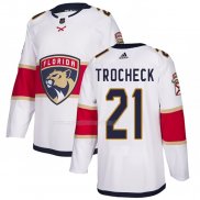 Maglia Hockey Florida Panthers Trocheck Road Autentico Bianco