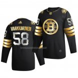 Maglia Hockey Golden Edition Boston Bruins Urho Vaakanainen Limited Autentico 2020-21 Nero
