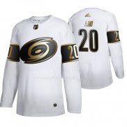 Maglia Hockey Golden Edition Carolina Hurricanes Sebastian Aho Autentico Bianco