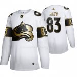 Maglia Hockey Golden Edition Colorado Avalanche Matt Nieto Limited Bianco