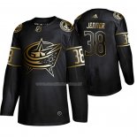 Maglia Hockey Golden Edition Columbus Blue Jackets Boone Jenner Autentico Nero