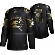 Maglia Hockey Golden Edition Columbus Blue Jackets Boone Jenner Autentico Nero