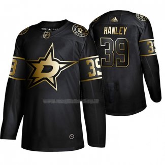 Maglia Hockey Golden Edition Dallas Stars Joel Hanley Autentico Nero