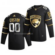 Maglia Hockey Golden Edition Florida Panthers Personalizzate Limited Autentico 2020-21 Nero