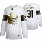 Maglia Hockey Golden Edition Toronto Maple Leafs Frederik Andersen Limited Bianco