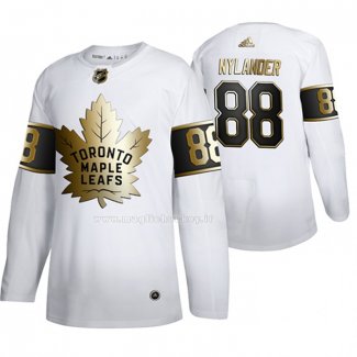 Maglia Hockey Golden Edition Toronto Maple Leafs William Nylander Limited Bianco