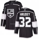 Maglia Hockey Los Angeles Kings Kelly Hrudey Home Autentico Nero