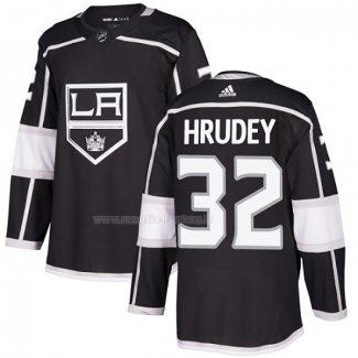 Maglia Hockey Los Angeles Kings Kelly Hrudey Home Autentico Nero