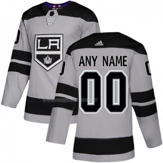 Maglia Hockey Los Angeles Kings Personalizzate Alternato Autentico Gris