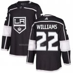 Maglia Hockey Los Angeles Kings Tiger Williams Home Autentico Nero