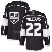 Maglia Hockey Los Angeles Kings Tiger Williams Home Autentico Nero