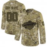 Maglia Hockey Minnesota Wild 2019 Salute To Service Personalizzate Camuffamento