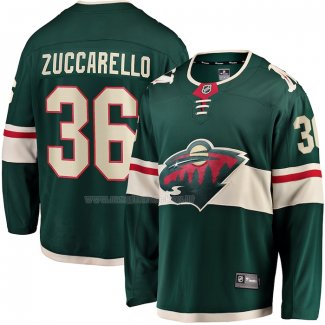 Maglia Hockey Minnesota Wild Mats Zuccarello Premier Breakaway Verde
