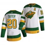 Maglia Hockey Minnesota Wild Ryan Suter Bianco