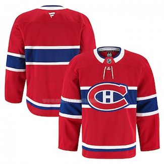 Maglia Hockey Montreal Canadiens Home Autentico Pro Rosso