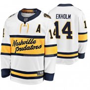 Maglia Hockey Nashville Predators Mattias Ekholm Breakaway Giocatore 2020 Winter Classic Bianco