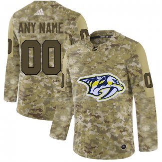 Maglia Hockey Nashville Predators Personalizzate 2019 Camuffamento