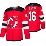 Maglia Hockey New Jersey Devils Steven Santini Home Autentico Rosso